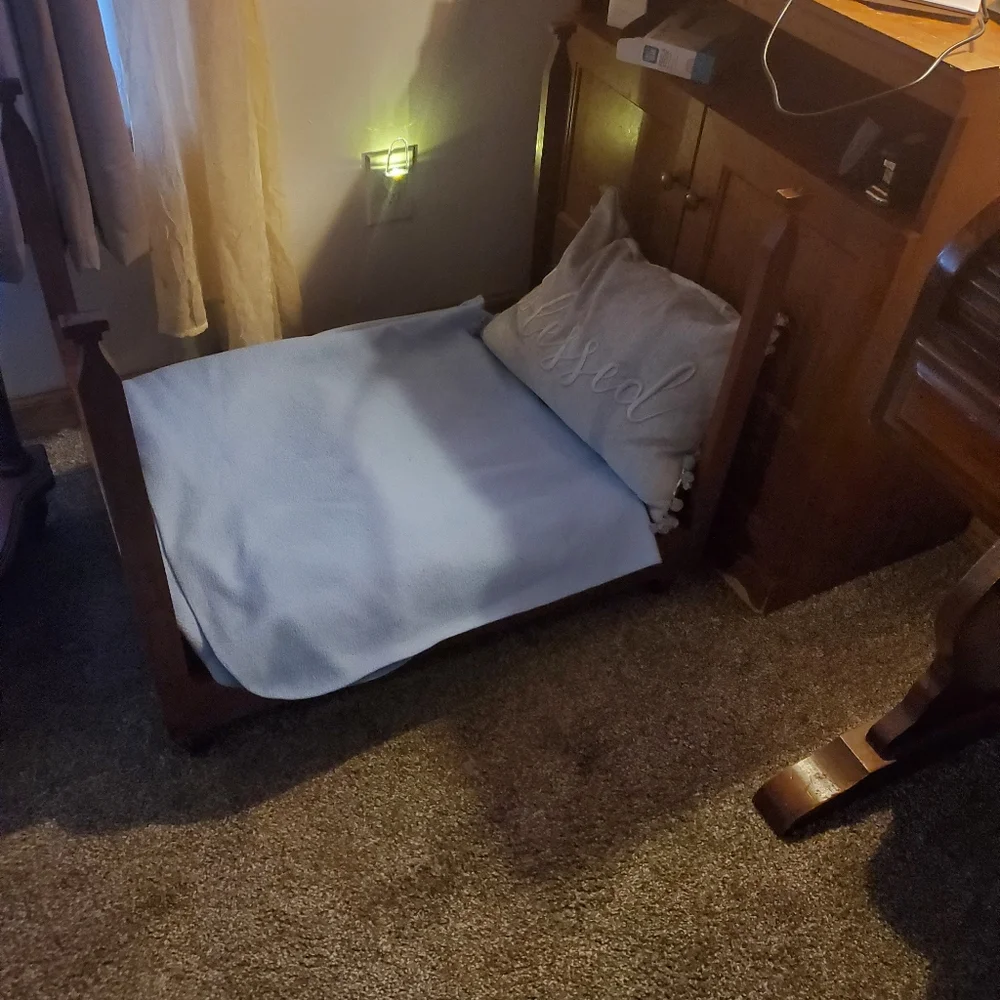 Handmade custom dog beds.
